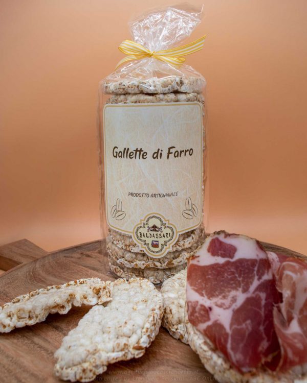 gallette di farro con lonza